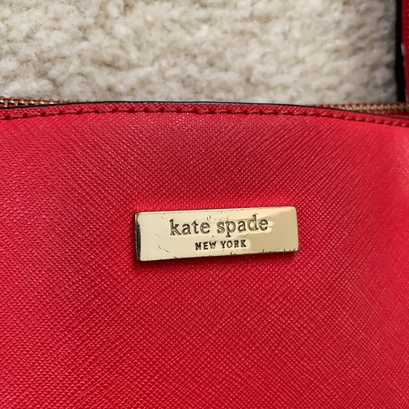 Kate Spade Cobble Hill Large Tote Bag Red - Picture 3 of 8